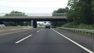 New Jersey Turnpike Exits 3 to 4 northbound [upl. by Sirama813]