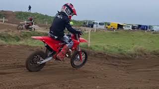 My first ride on the brand new 2024 Gas Gas MC65 dirt bike at Magilligan Motocross Park [upl. by Ahcsat]