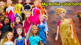 My all barbie collections in tamilஇவ்ளோ Dolls இருக்கா😮Mini cooking Tamil [upl. by Ereynihc]