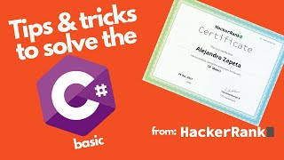 Tips amp tricks for solve the C Basic certification  HackerRank 2022🔥 [upl. by Agostino]