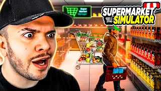 ALLISSONGOD ABRIU UM MERCADO  SUPERMARKET SIMULATOR🛒  AO VIVO 💥 [upl. by Spearing390]