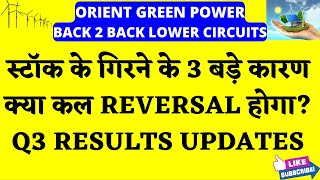 Q3 Results Updates 💥 ORIENT GREEN POWER SHARE LATEST NEWS 💥GREEN POWER NEWS 💥 Orient Green News [upl. by Erinna]