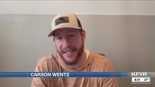 Carson Wentz coming to Bismarck with AO1 Foundation [upl. by Hilarius876]