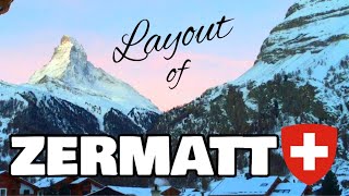 Ski Zermatt Mountain Layout amp Where to Stay [upl. by Rukna912]