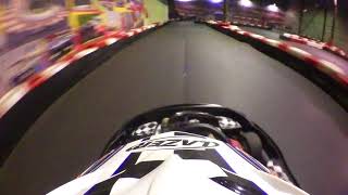 Indoor karting Lommel [upl. by Ytirahc771]