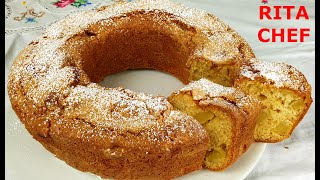 CIAMBELLONE SOFFICE E ALTO Ricetta Facile  Chiarapassion [upl. by Alyse]