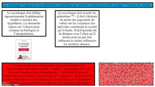Introduction  questce que la sociologie  présentation rapide [upl. by Dunlavy400]