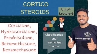 Corticosteroids  Cortisone  Hydrocortisone  Prednisolone  Betamethasone  Dexamethasone [upl. by Arahsit]