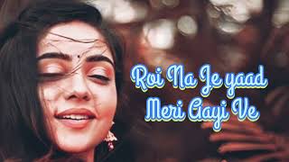 Roi Na Je Yaad Meri Aai ve viralvideo songs hindisong trending shortvideos [upl. by Bassett]