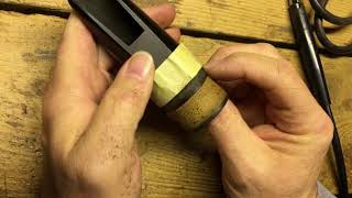 Shortening a Contrabass Clarinet Mouthpiece [upl. by Kolb33]