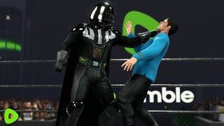 Spock vs Darth Vader WWE 2K24 [upl. by Eddie]