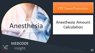 anesthesia time calculation [upl. by Kelcey]