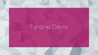 Tyrone Davis  appearance [upl. by Alidia]