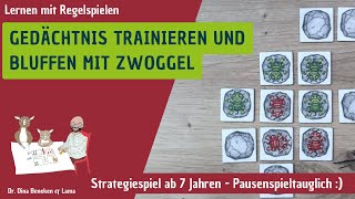 🦙 Zwoggel spielend das Gedächtnis trainieren und dabei auch noch bluffen lernen [upl. by Thurmond]