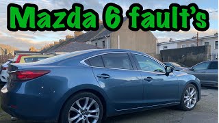 Mazda 6 faults P2262P0471P2458P0299 [upl. by Yessydo]