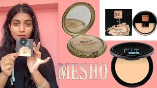 affordable compact powder😍 under RS 150 best compact under 150 fit shine compact messho ☺️ [upl. by Clemmy]