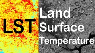 Land Surface Temperature LST from Landsat 89 with ArcGIS  ArcMap [upl. by Coady387]