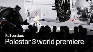 Polestar 3 world premiere  Electric SUV I Full presentation 45 min  Polestar [upl. by Smitt735]