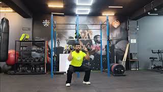 ALTERNATING DUMBBELL ROTATIONAL THRUSTERS [upl. by Annair]