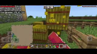 mi primer survival en minecraft bedrockcap1 [upl. by Yremogtnom]