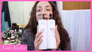 ULTA HAUL amp AG Hair Care RECOIL Curl Activator Review  KATE KOSLOV [upl. by Aohsoj]