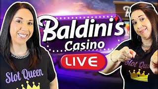 Live Friday Night Slot Play Baldini’s Casino 🎰 [upl. by Neelia]