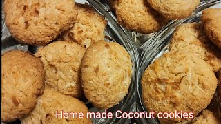 How to make Coconut Cookies Easy Delicious Recipe of Coconut Cookies [upl. by Issej]