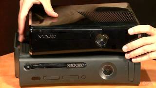 Xbox 360 Slim Comparison New Vs Old [upl. by Christin]