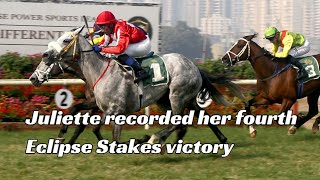 JULIETTE wins Thackers Eclipse Stakes of India Gr2 [upl. by Alue811]