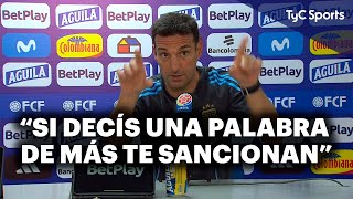 quotÉL Y LOS CINCO DEL VAR VIERON EL PENAL EL RESTO NOquot 🔥 SCALONI CONFERENCIA COMPLETA POST COLOMBIA [upl. by Peterec47]