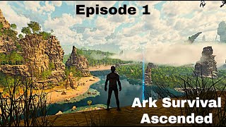 Restarting AGAIN Take 5 but It’s Episode 1 of Ark Survival Ascended [upl. by Maitilde]