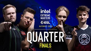 IEM Katowice 2024  Quarterfinal  FULL SHOW [upl. by Hamrah602]