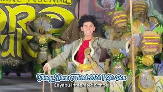 TANAY HANE FESTIVAL 2024  Cayabu Integrated School Category B [upl. by Zedecrem901]