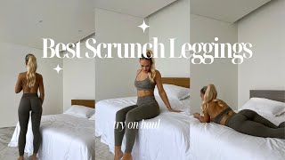 The Best Scrunch Booty Leggings and How They ACTUALLY Fit [upl. by Halpern]