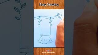 easy drawing girl on swing  shortvideo shorts girldrawing artist [upl. by Dalis]