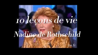 10 Leçons de vie a retenir de la Baronne de Rothschild  Féminité art de vivre [upl. by Akierdna]