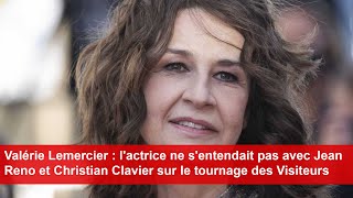 Valérie Lemercier  lactrice ne sentendait pas avec Jean Reno et Christian Clavier [upl. by Burrows]