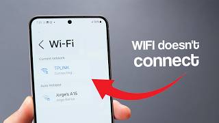 Fix for Android Phone Not Connecting To Wi Fi  2 Minutes [upl. by Anih]