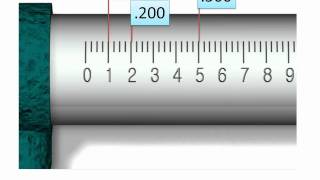 How to Read an Inch Micrometerwmv [upl. by Ynneh]