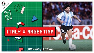 Italy 11 Argentina 34 PSO  Extended Highlights  1990 FIFA World Cup [upl. by Ynned453]