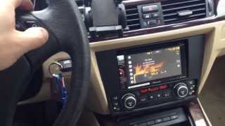 Bmw 3 series 2008 with Pioneer double din radio [upl. by Malaspina]