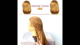 Braid Hairstyle Tutorial For Wedding girlshairstyles hairstylesbraidshairtutorialeasyhairstyles [upl. by Jacqui]