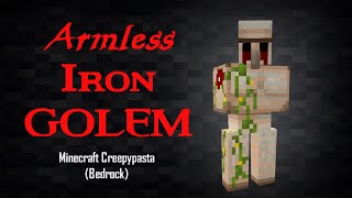 ARMLESS IRON GOLEM Minecraft Creepypasta Bedrock  Longplay [upl. by Ciprian]