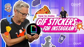 How To Make GIF Stickers For Instagram Snapchat amp TikTok Using Photoshop [upl. by Krid]