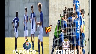 FC PORTO SUB17 31 FEIRENSE SUB 17 EM DIRETO [upl. by Benson]