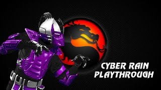 MKP 41 Season 2 MUGEN  Cyber Rain Playthrough [upl. by Berni]