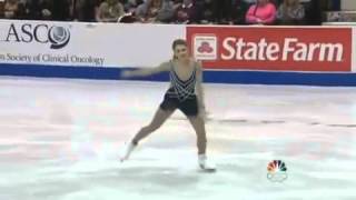 Julia Sebestyen 2009 Skate America Long Program [upl. by Anibor161]