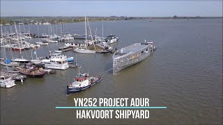 Hakvoort Shipyard’s Project Adur YN252 [upl. by Dorn767]