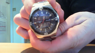 How to change the analogue time on a Casio AQ164W Watch [upl. by Catlin]