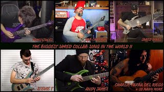 the biggest shred collab song in the world 2 [upl. by Nnairac]